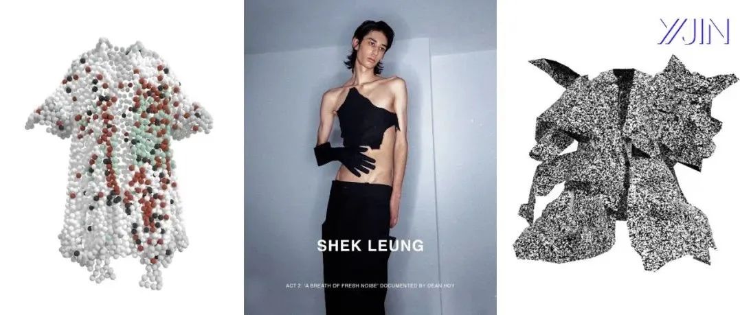 圣马丁新锐SHEK LEUNG | 用服装演出“电影噪音”