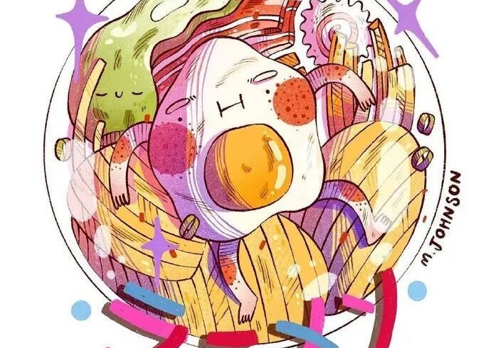 一组画风可爱的插画作者：Maggie Johnson绘画作品欣赏