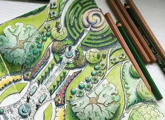 【零基础】保姆级景观手绘视频教程
