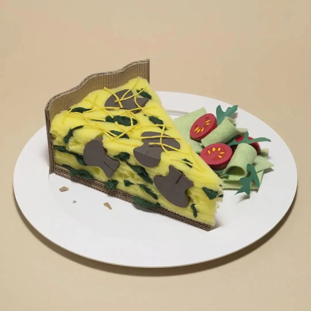 设计师在工作室里做的美食，看得人流口水，却不能吃