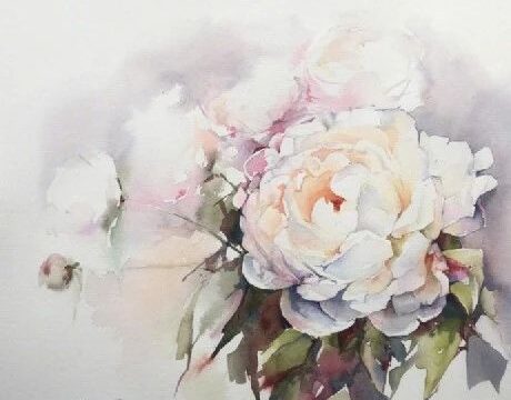 Olena Duchene 水彩绘画作品