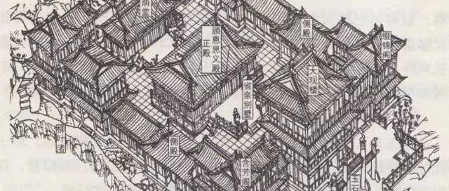 手绘还原大观园