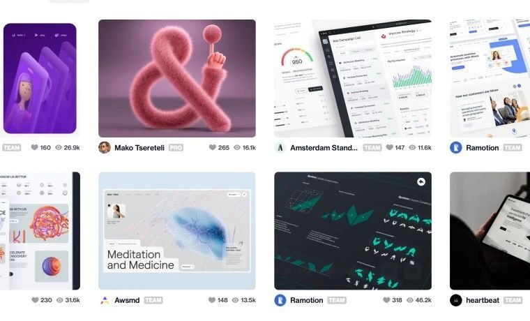 比Dribbble更进阶的设计灵感网站