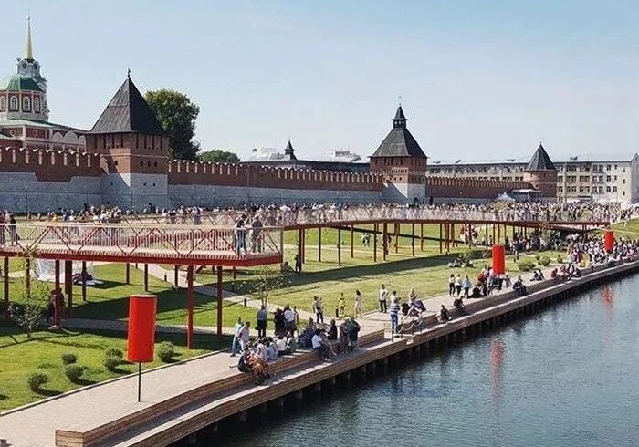 克里姆林宫旁堤岸的重建-俄罗斯Complex public design of the Kremlin / wowhaus