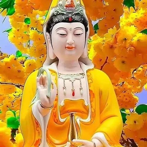 好美的观世音菩萨！
