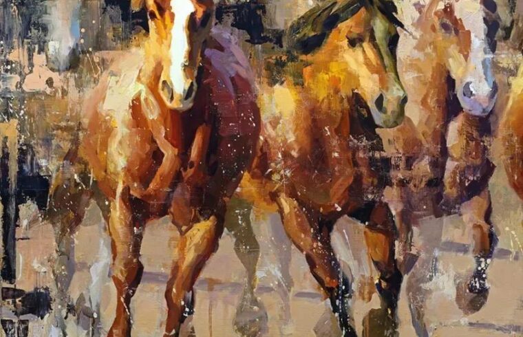 动物锦集，加拿大画家杰里·马克汉姆作品欣赏