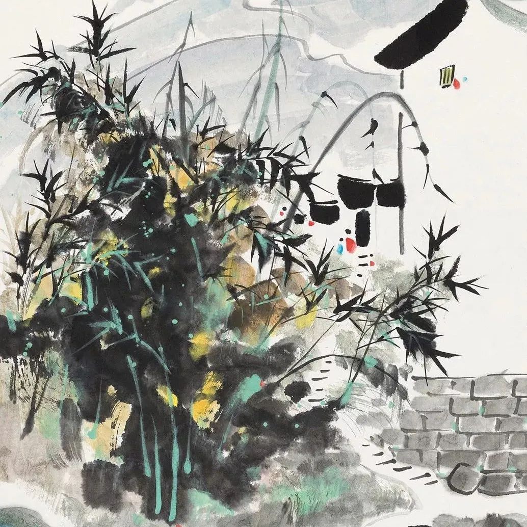 吴冠中画竹 | 清雅脱俗