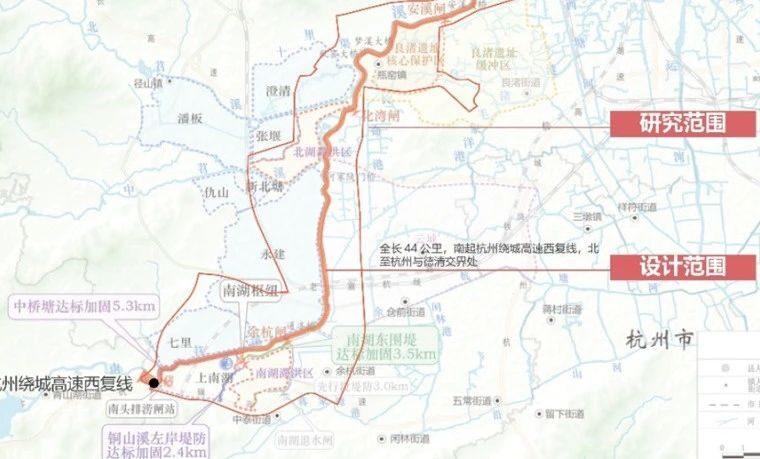 入围单位公告丨《西险大塘（杭州市段）沿线环境提升配套项目概念性规划方案设计》公开征集