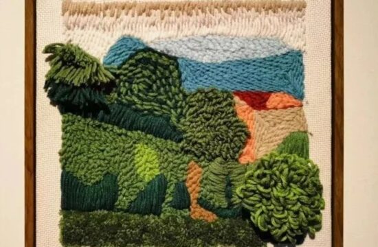 【艺课堂】编织“暖茸茸”的冬日——毛线装饰画手作