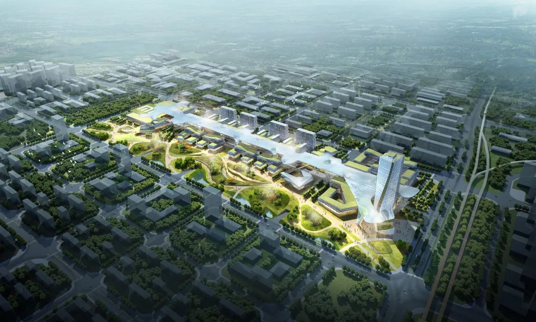 小米北京新总部概念规划｜小米交织圈演绎未来城市生活场