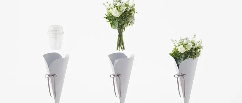 crepe bouquet