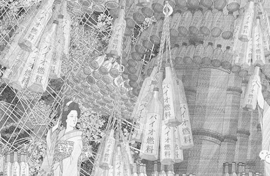 UCL优秀建筑作品集｜怀念春天-重建被气候变化侵蚀的日本传统