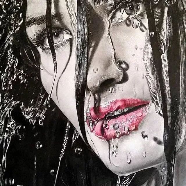 超写实素描以假乱真，值得收藏