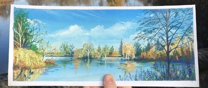 Mike Thomas风景绘画作品欣赏