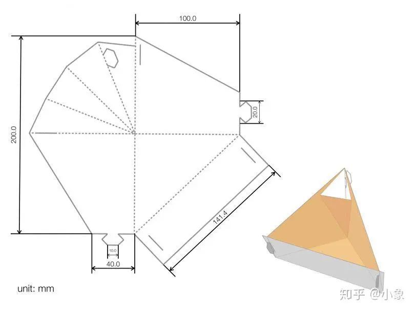 〖包装图纸〗 包装结构图和效果图分享