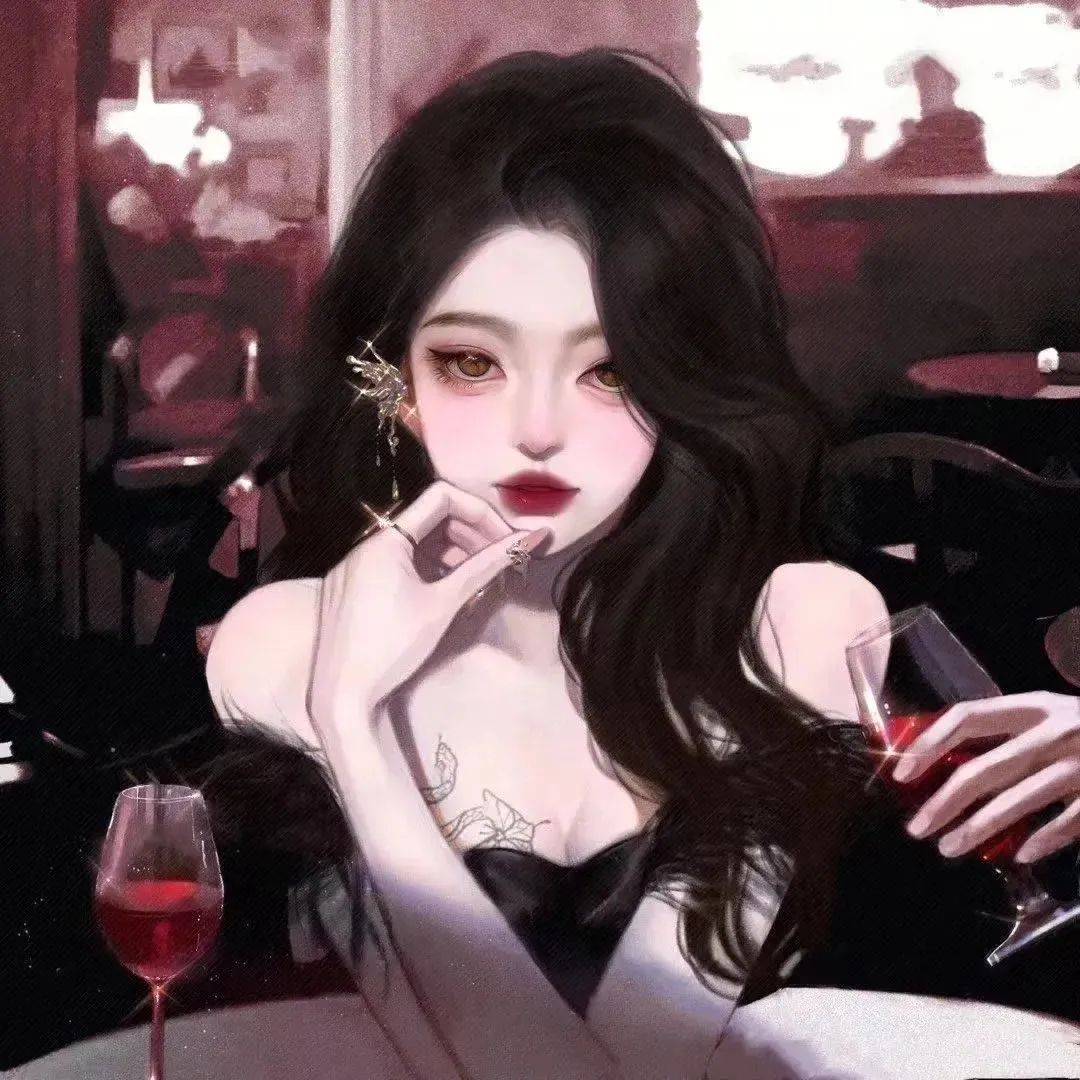 微信头像｜姐妹闺蜜女生动漫头像，美到震撼啊！