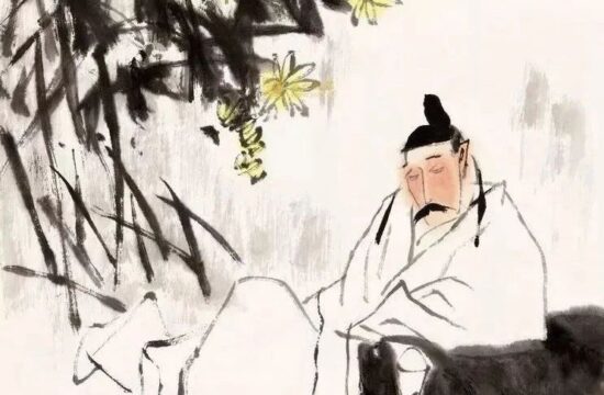 卢沉笔下的醉酒图，太入味了