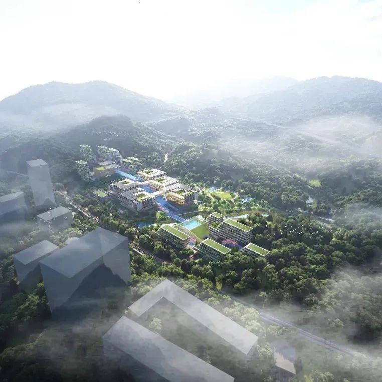 一座都市中的学术挑花源 | 天津大学佐治亚理工深圳学院中标方案-HENN海茵建筑+AUBE欧博设计