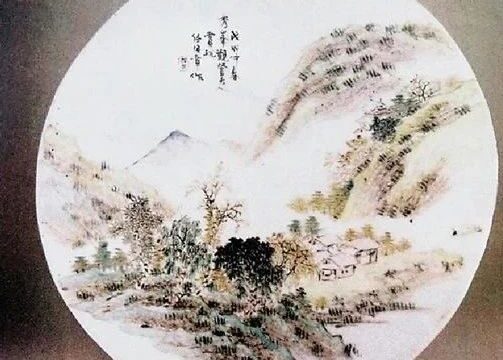 文人画瓷当文气与匠心兼备