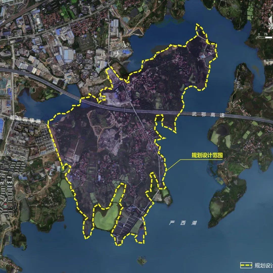 中信设计+HPP中标丨武汉市青山区北湖产业生态新城滨湖蓝城启动区城市设计方案国际征集