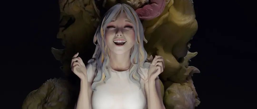 心理学专业到3D雕塑女神！均赞5k+的作品证明无论在哪都能闪闪发光！-D.ROCK