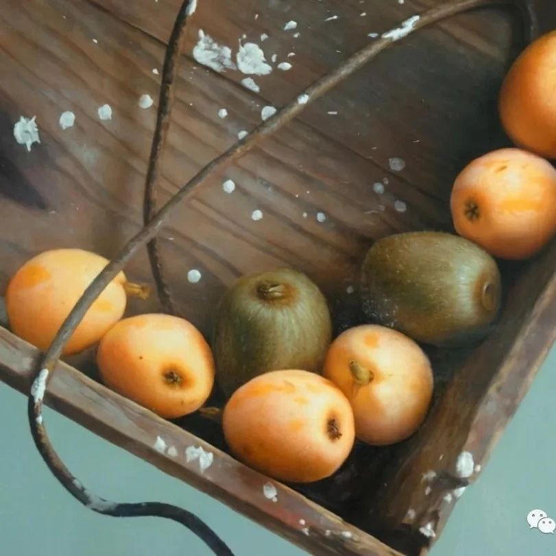 青年艺术家张青宛如高清照片般的超写实油画作品