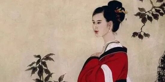 工笔人物《三春暮景》绘制图解
