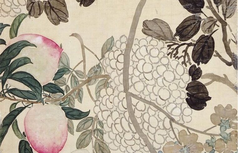 没骨百花图