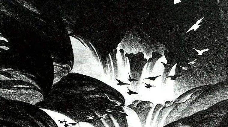 纯黑白，但气势十足~迪士尼动画《花木兰》手绘草稿流出，太帅了啊！