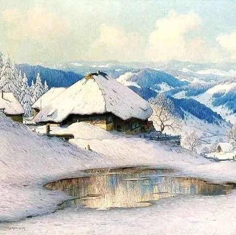 晴雪，真美！