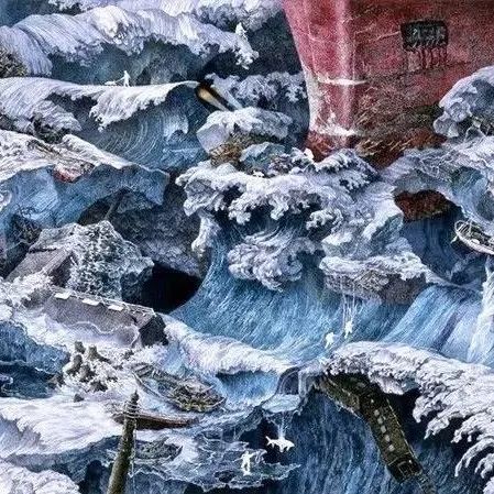日本艺术家池田学绘画作品欣赏