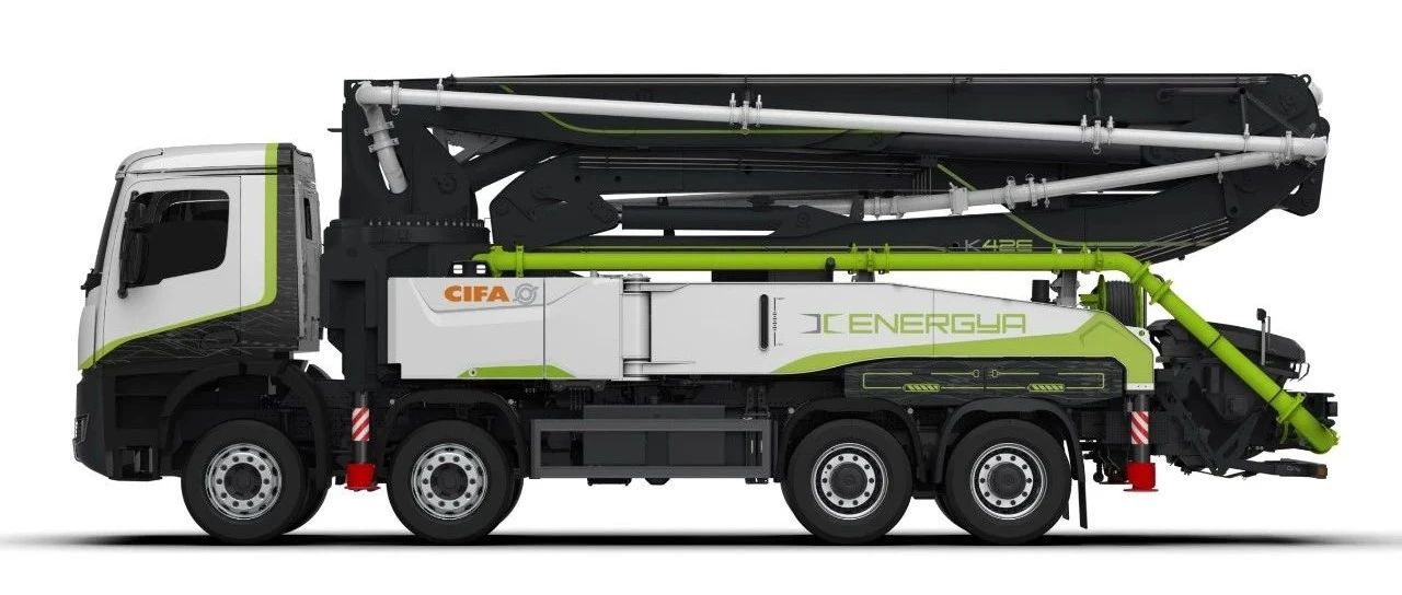 【设计分享】CIFA新一代电动泵车K42E，Energya系列产品再添“新成员”