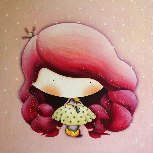 Ekaterina Lukashchuk小可爱插画绘画作品欣赏