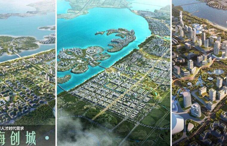 三家国际团队 PK 自贸港滨海新城，你喜欢哪个？环新英湾城市设计国际竞赛