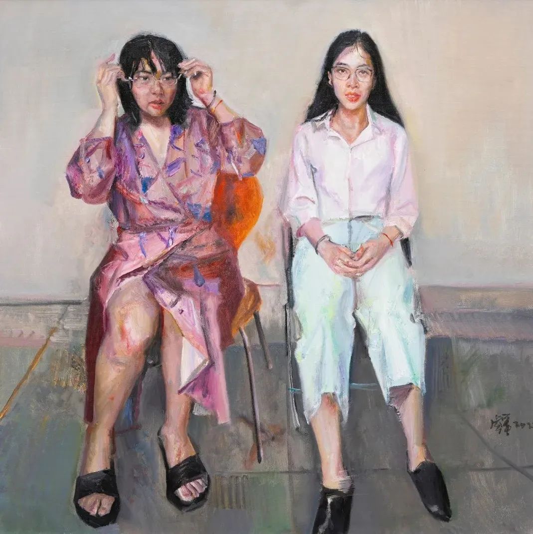 杨参军油画作品