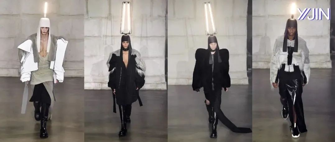 秀场速报 | Rick Owens 22AW：天黑请闭眼，暗黑先锋请睁眼