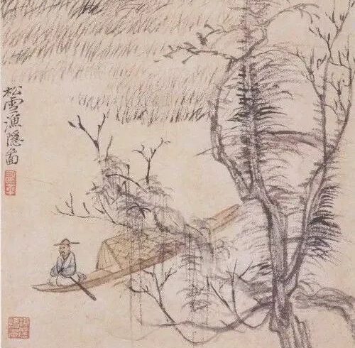 这组山水小画，有仙气