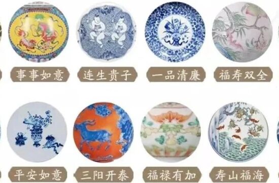 藏在瓷器上的祝福！寓意吉祥，还是大众收藏的宠儿~