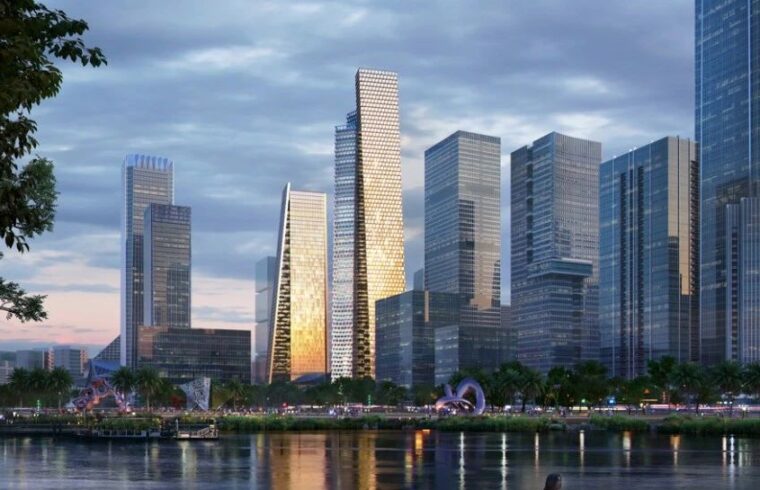 竞赛获胜，BIG将为深圳前海湾打造PRISMA大厦