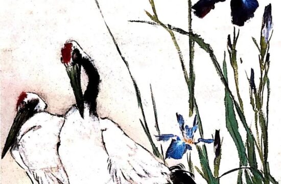 王雪涛写鹤，简简几笔，生动鲜活