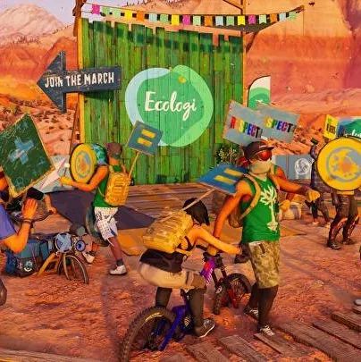 【海外】虚拟气候游行？育碧在《Riders Republic》中首次做到