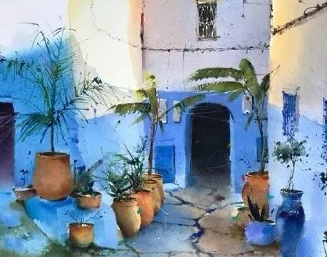 艺术家Blanca María Alvarez Sanchez绘画作品欣赏
