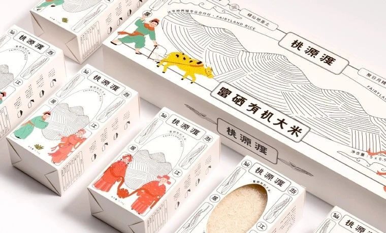拒绝土味！大米的包装设计，也可以很有赢面！