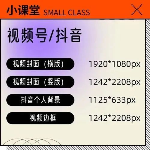 一上传就被切割显示不全？自媒体平台常用各种图片尺寸都在这儿～