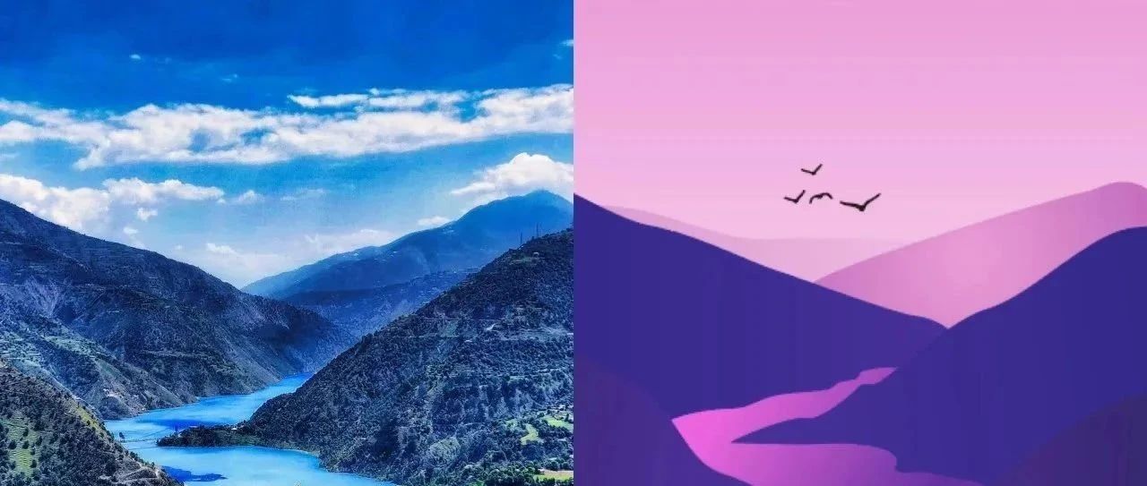 如何将一张照片转变成扁平化风格的图片？