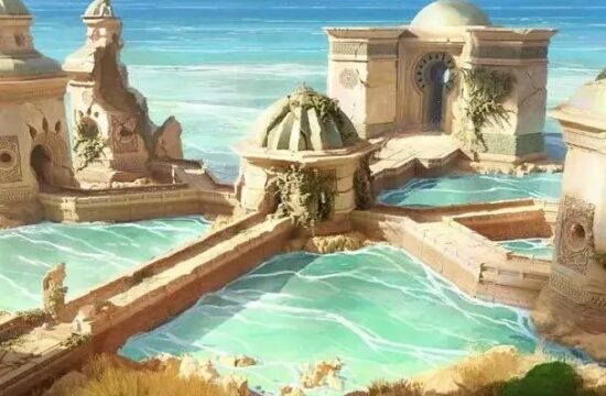 富有异域风情的场景插画，概念设计师Ali Eser作品分享-7.GAME