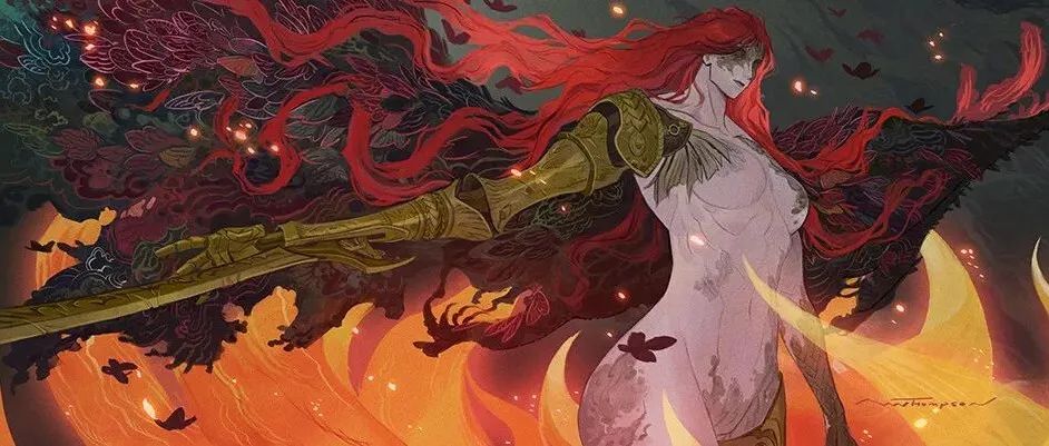 起点是吉卜力、微软！迪士尼前艺术总监的独特画风，女武神太帅了！-D.ROCK