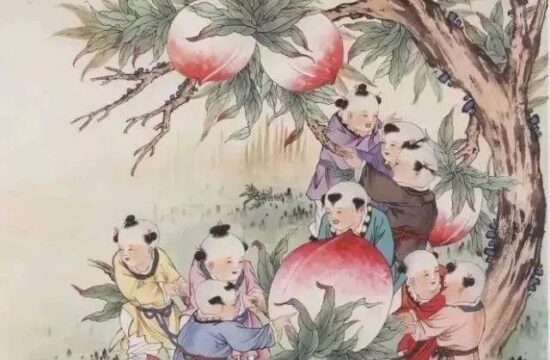 学画一幅婴戏图，多子多福，寓意吉祥！