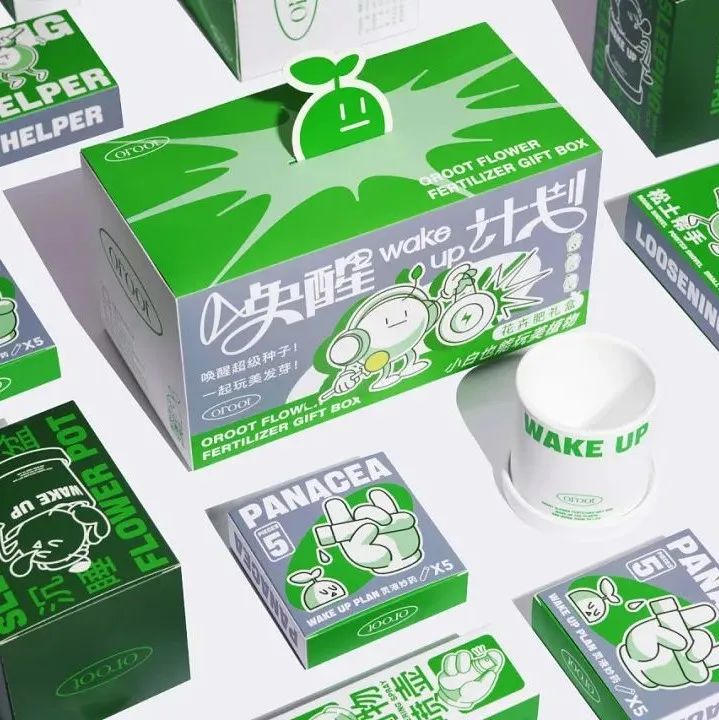 花卉肥料礼盒的包装设计，也这么会了吗！