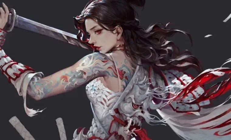 飒欲纯仙并存！私图凭韩式师姐A站低调圈粉的大手，原来是个国人画师！-7.GAME